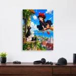 Witch Delivery - Kiki Metal Poster Wall
  Decor - Image 3