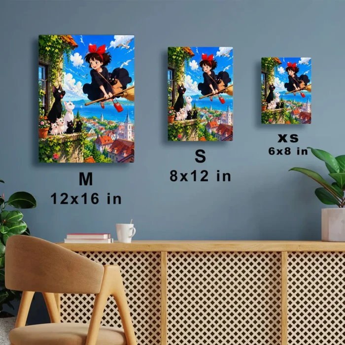 Witch Delivery - Kiki Metal Poster Wall
  Decor - Image 6