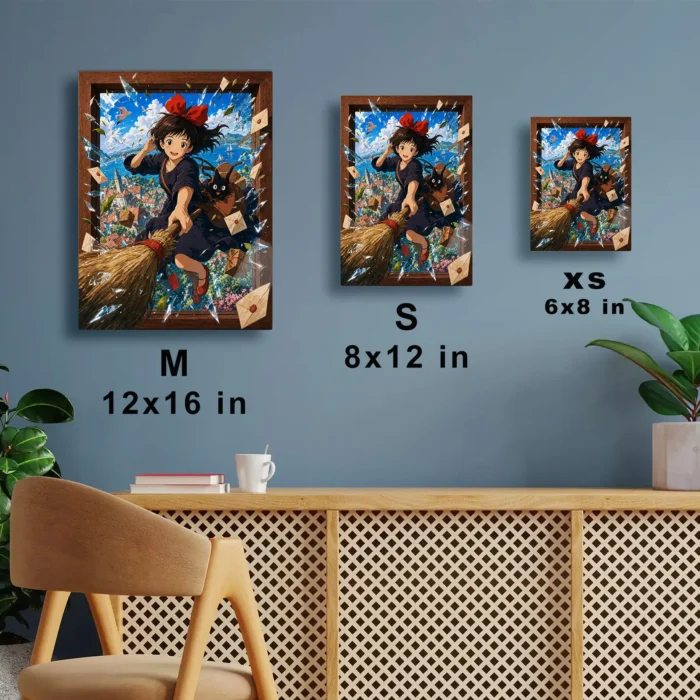 Witch Delivery - Kiki Metal Poster Wall
  Decor - A - Image 6