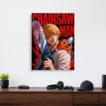 Chainsaw Metal Poster Wall Decor - Image 3