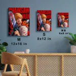 Chainsaw Metal Poster Wall Decor - Image 6