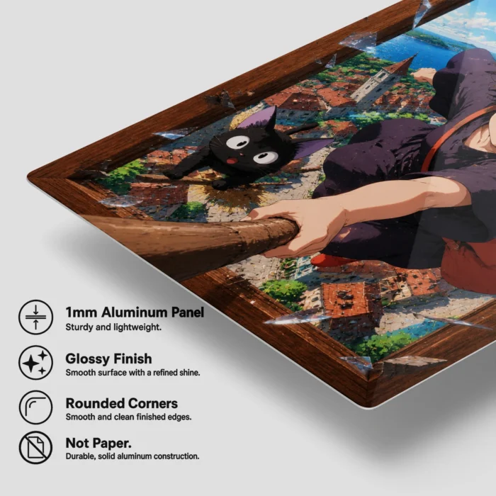 Witch Delivery Metal Poster Wall Decor -
  A - Image 5