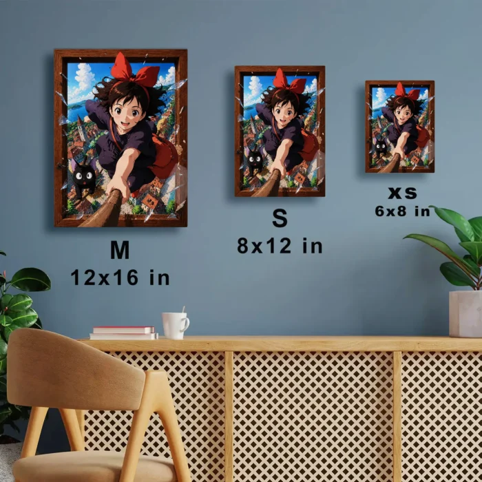 Witch Delivery Metal Poster Wall Decor -
  A - Image 6