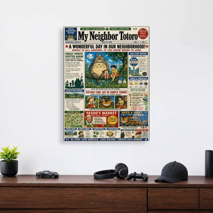 Forest Spirit Metal Poster Wall Decor -
  A - Image 3