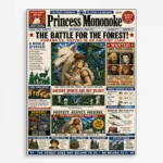 Forest Princess Metal Poster Wall Decor
  - A