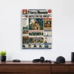 Forest Princess Metal Poster Wall Decor
  - A - Image 3