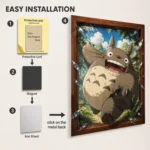 Forest Spirit - Totoro Metal Poster Wall
  Decor - Image 2