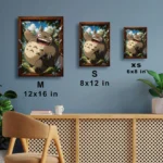 Forest Spirit - Totoro Metal Poster Wall
  Decor - Image 6
