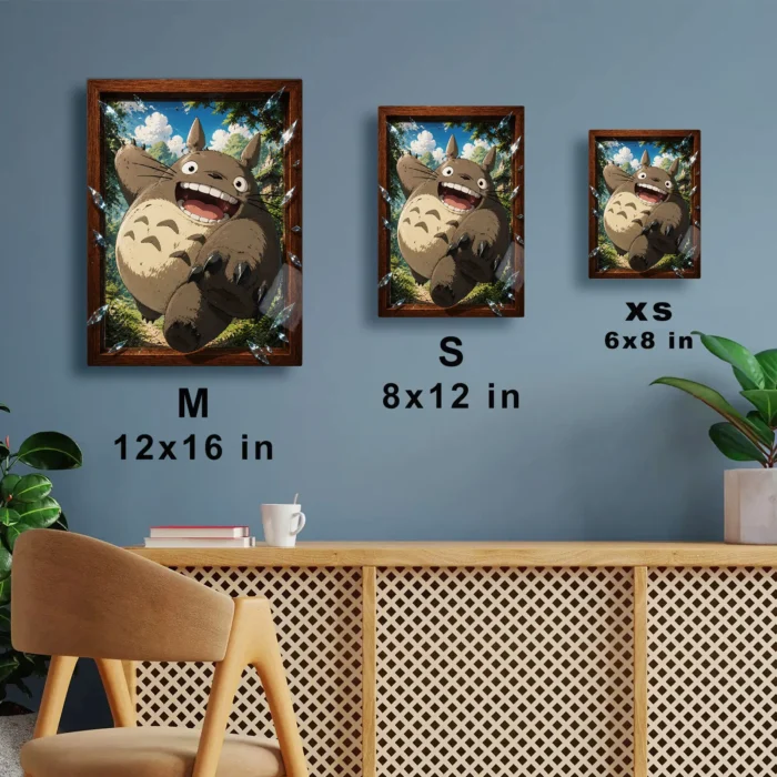 Forest Spirit - Totoro Metal Poster Wall
  Decor - Image 6