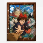 Ghibli Metal Poster Wall Decor - A