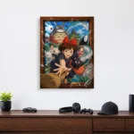 Ghibli Metal Poster Wall Decor - A - Image 3
