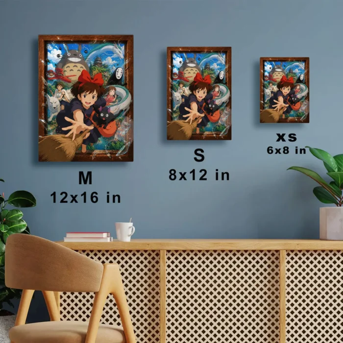 Ghibli Metal Poster Wall Decor - A - Image 6