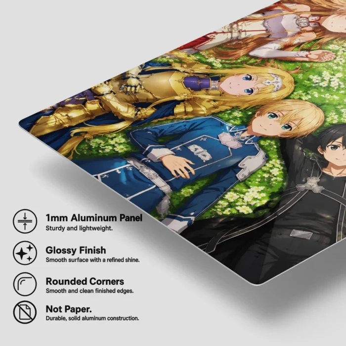 SAO Metal Poster Wall Decor - A - Image 5