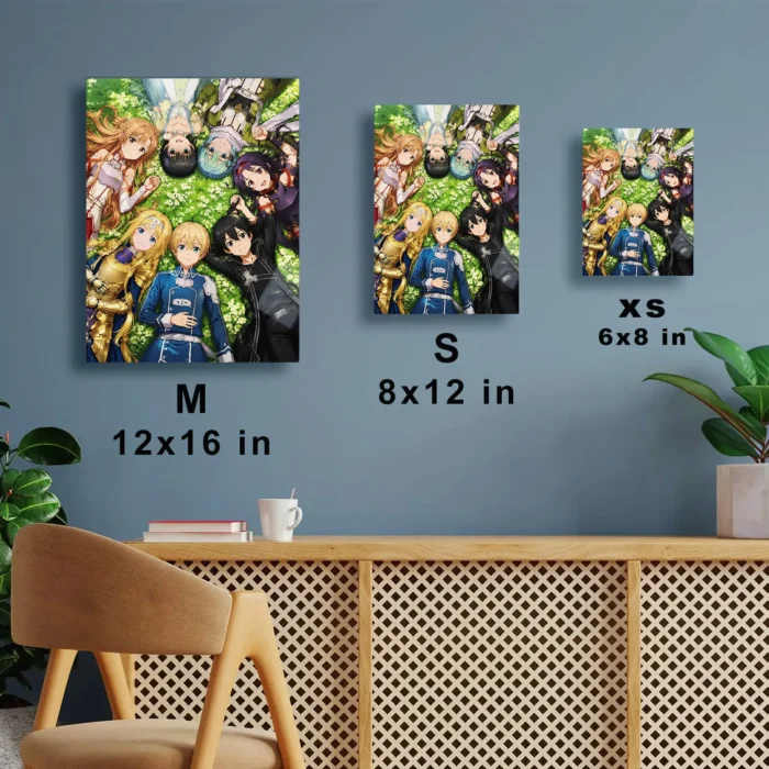 SAO Metal Poster Wall Decor - A - Image 6