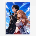 SAO Metal Poster Wall Decor - B