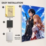 SAO Metal Poster Wall Decor - B - Image 2