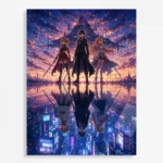 SAO Metal Poster Wall Decor - C