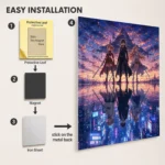 SAO Metal Poster Wall Decor - C - Image 2