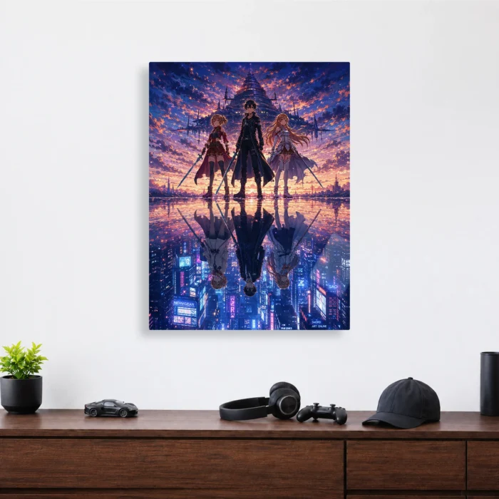 SAO Metal Poster Wall Decor - C - Image 3