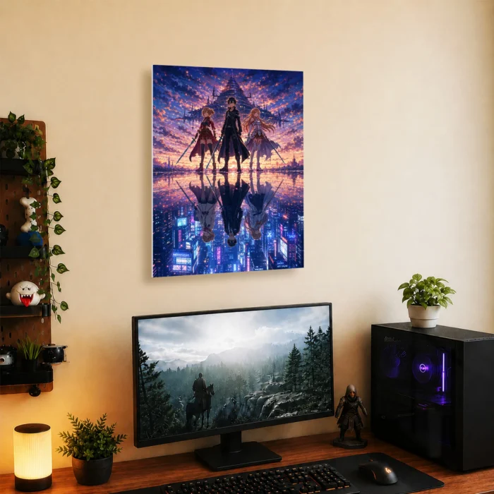 SAO Metal Poster Wall Decor - C - Image 4