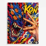 Chainsaw Metal Poster Wall Decor - A