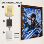 SAO Metal Poster Wall Decor - E - Image 2