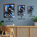 SAO - Kirito Metal Poster Wall Decor - Image 6