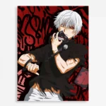 Tokyo - Ken Kaneki Metal Poster Wall
  Decor