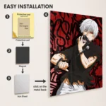 Tokyo - Ken Kaneki Metal Poster Wall
  Decor - Image 2