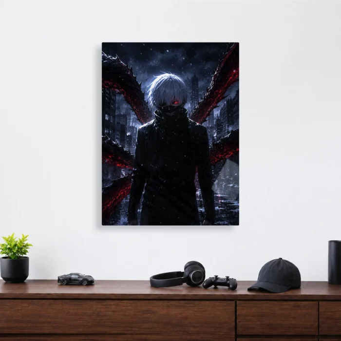 Tokyo - Ken Kaneki Metal Poster Wall
  Decor - A - Image 3
