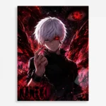 Tokyo - Ken Kaneki Metal Poster Wall
  Decor - B