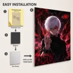 Tokyo - Ken Kaneki Metal Poster Wall
  Decor - B - Image 2