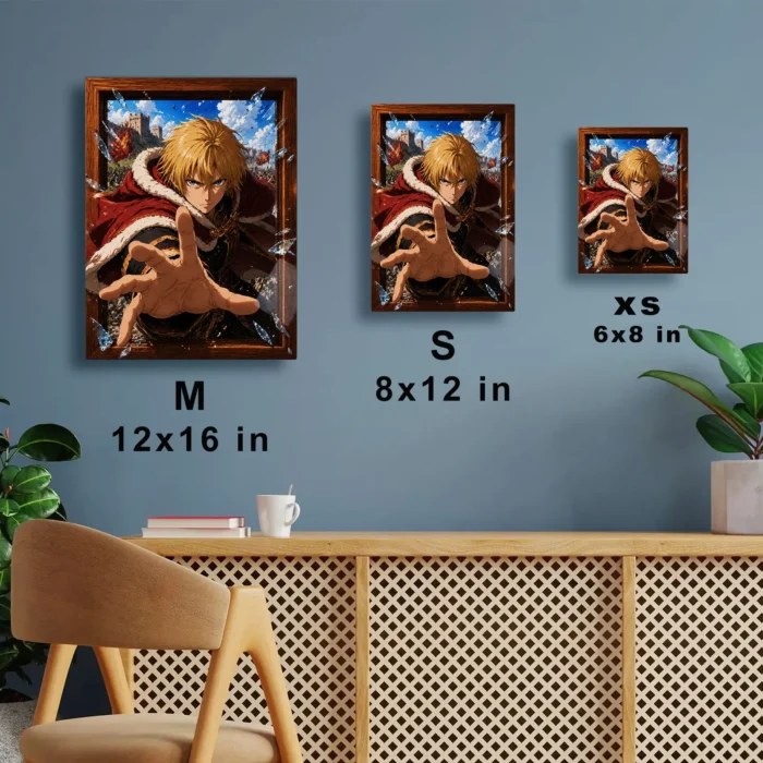 Vinland - Thorfinn Metal Poster Wall
  Decor - Image 6