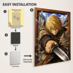Vinland - Thorfinn Metal Poster Wall
  Decor - B - Image 2
