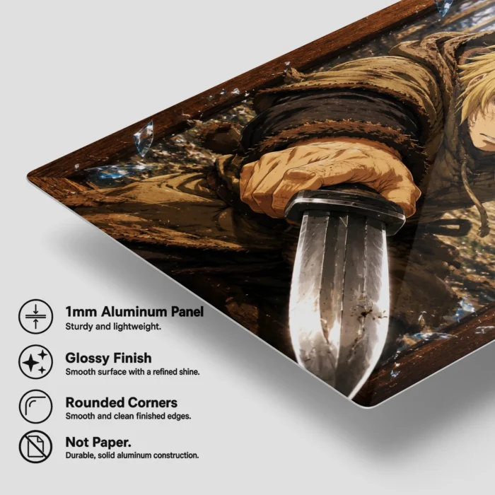 Vinland - Thorfinn Metal Poster Wall
  Decor - B - Image 5