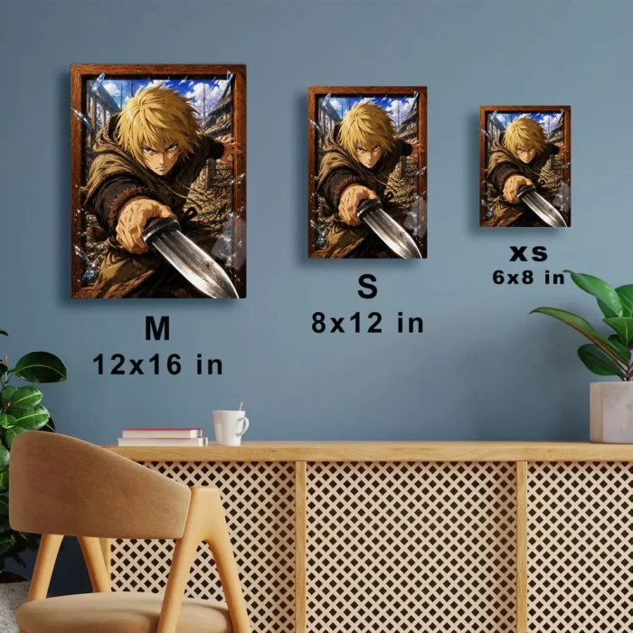 Vinland - Thorfinn Metal Poster Wall
  Decor - B - Image 6