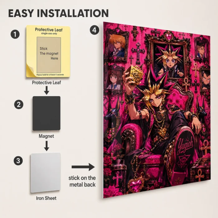 YGO Metal Poster Wall Decor - A - Image 2