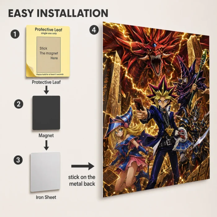 YGO Metal Poster Wall Decor - B - Image 2