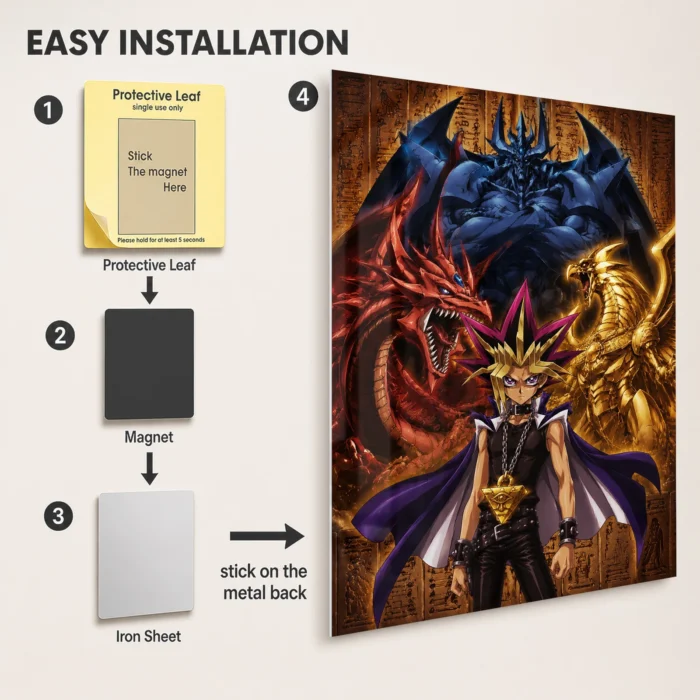 YGO Metal Poster Wall Decor - C - Image 2