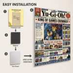YGO - Yami Yugi Metal Poster Wall Decor - Image 2