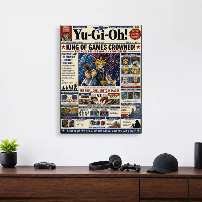 YGO - Yami Yugi Metal Poster Wall Decor - Image 3