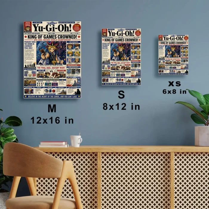 YGO - Yami Yugi Metal Poster Wall Decor - Image 6