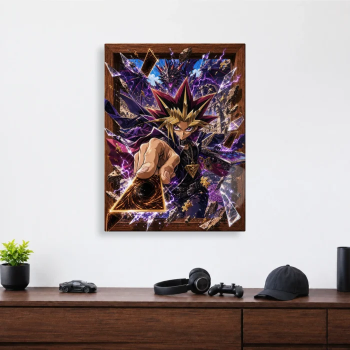 YGO - Yami Yugi Metal Poster Wall Decor
  - A - Image 3
