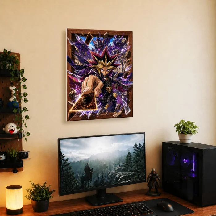 YGO - Yami Yugi Metal Poster Wall Decor
  - A - Image 4