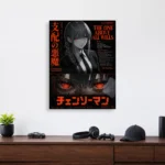 Chainsaw Metal Poster Wall Decor - D - Image 3