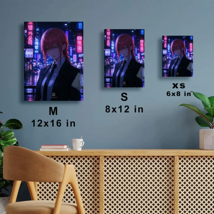 Chainsaw Metal Poster Wall Decor - E - Image 6