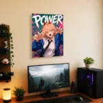 Chainsaw Power Metal Poster Wall Decor -
  A - Image 4