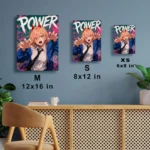 Chainsaw Power Metal Poster Wall Decor -
  A - Image 6