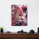 Chainsaw Power Metal Poster Wall Decor -
  B - Image 3