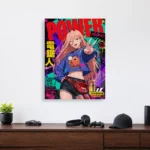 Chainsaw Power Metal Poster Wall Decor -
  C - Image 3